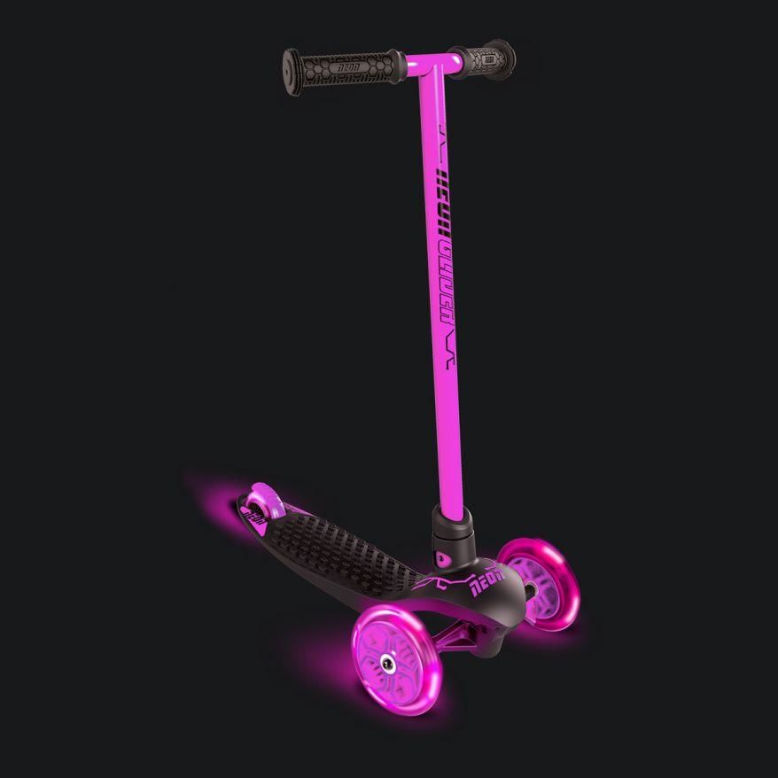 Самокат Neon Glider Розовый N100966 - Интернет-магазин 