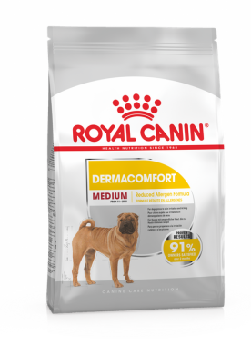 Royal Canin (Роял Канин) Medium Dermacomfort 3 кг (Royal Canin) в Сухой корм для собак.