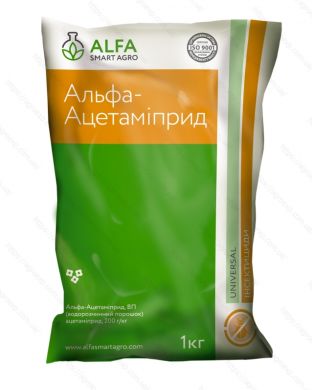 Альфа Ацетамиприд, ВП (аналог Моспилан) Альфа Ацетамиприд, ВП (аналог Моспилан) (Альфа Смарт Агро) в Инсектициды.