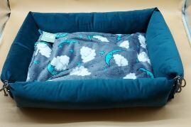 ЛЕЖАК ТРАНСФОРМЕР ЛЮКС №3 замша 530*390*155 МОРСКАЯ ВОЛНА () в Домики, Будки, Лежаки.