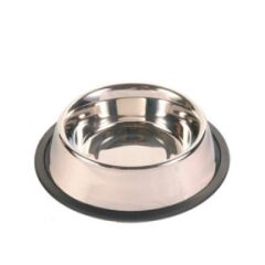 Миска метал на рез d 26см 900 мл ММ04/ММ21 () в Посуд для собак.