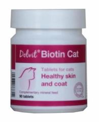 Долвіт Біотин Кет 90 табл для котів (Dolfos) в Вітаміни та харчові добавки.