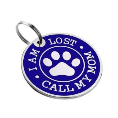 Эмалированный Адресник для Собак BronzeDog Call My Mom Синий Размер L Эмалированный Адресник для Собак BronzeDog Call My Mom Синий Размер L (Bronzedog) в Амуниция для собак.