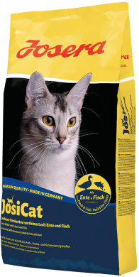 JOSERA JosiCat Ente & Fisch ЙозиКат Энте энд Фиш с мясом утки и рыбы JOSERA JosiCat Ente & Fisch ЙозиКат Энте энд Фиш с мясом утки и рыбы (JOSERA) в Сухой корм для кошек.