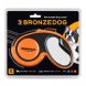 Поводок-рулетка Bronzedog Premium 5 м С Рефлекторной Лентой Оранжевый (Bronzedog) в Амуниция для собак.