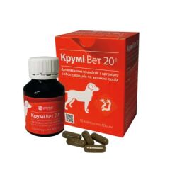 Амма Круми Вет 20+ №15 (800 мг) для собак крупных пород () в Витамины и пищевые добавки.
