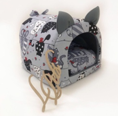 Будиночок "Клео", 36 * 32 * 28, серія ПРЕМІУМ () в Будиночки, Будки, Лежаки.