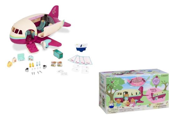 Игровой набор Li`l Woodzeez Самолет 6153