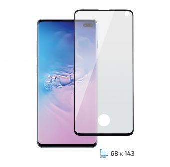 Захисне скло 2E Samsung Galaxy S10 (Black border 3D EG)