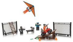 Игровая коллекционная фигурка Jazwares Roblox Environmental Set Jailbreak:Great Escape W5, набор 4шт