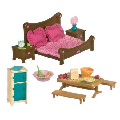 Игровой набор Li`l Woodzeez Спальня и столовая 6127Z