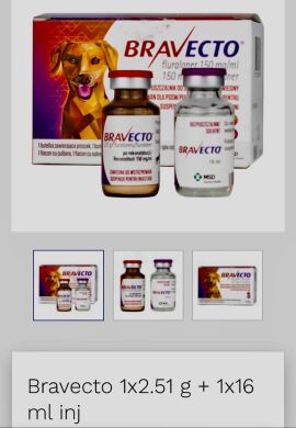 Bravecto для ін’єкцій  Bravecto 150 мг/мл  (MSD Animal Health (Intervet)) в Інсектициді.