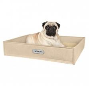 Лежанка BronzeDog Прямокутна Бежева Розмір 3XL 80*105*18 см Лежанка BronzeDog Прямокутна Бежева Розмір 3XL 80*105*18 см (Bronzedog) в Будиночки, Будки, Лежаки.
