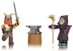 Игровая коллекционная фигурка Jazwares Roblox Game Packs Legendary: Gatekeeper's Attack, набор 2 шт.