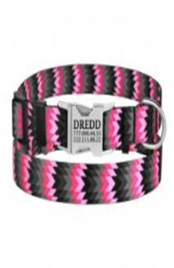 Ошейник, Размер L, Обхват шеи 35-45 см, Ширина 2,5 см. (Bronzedog) в Амуниция для собак.