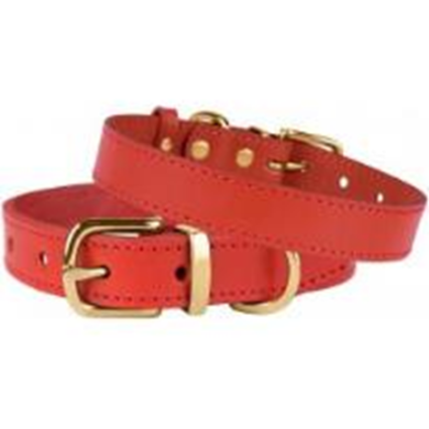 Ошейник Кожаный BronzeDog Classic с Литой Латунной Фурнитурой Красный, Размер L Обхват шеи 36-43 см. Ширина 2,5 см. Ошейник Кожаный BronzeDog Classic с Литой Латунной Фурнитурой Красный, Размер L Обхват шеи 36-43 см. Ширина 2,5 см. (Bronzedog) в Амуниция для собак.