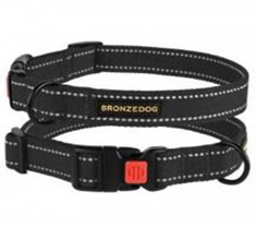 Ошейник Bronzedog Сotton Рефлекторный х/б Брезент Графит, Размер M Обхват шеи 30-40 см. Ширина 2 см. Ошейник Bronzedog Сotton Рефлекторный х/б Брезент Графит, Размер M Обхват шеи 30-40 см. Ширина 2 см. (Bronzedog) в Амуниция для собак.
