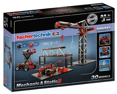 Конструктор fisсhertechnik PROFI Мeханика и статика FT-536622