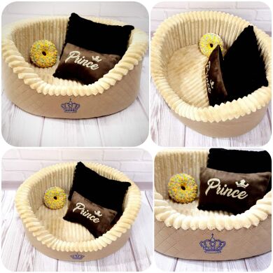 БРИСТОЛЬ 40*50 см Prince cream () в Домики, Будки, Лежаки.