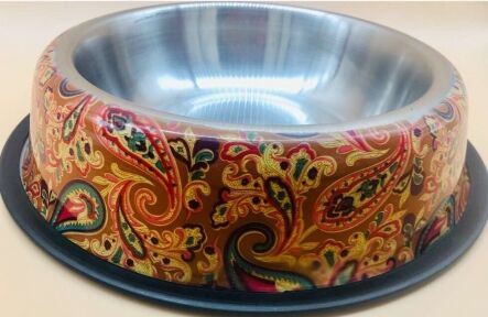 Миска метал на рез. Art desigo d17см 700 мл М 193 () в Посуд для собак.