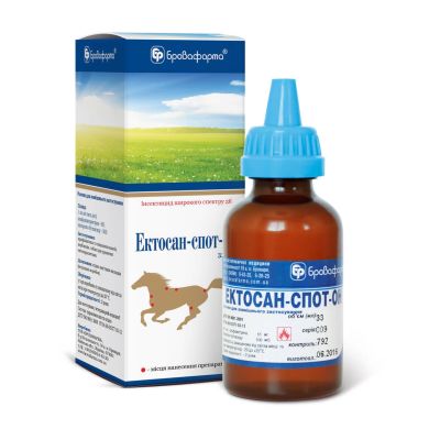 Эктосан-спот-он (Бровафарма) в Капли на холку (spot-on).