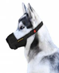 Намордник для Собак Bronzedog дихаючий Регульований 3D сітка, Розмір XS Обхват морди 16-22 см (Спаніель) (Bronzedog) в амуніція для собак.