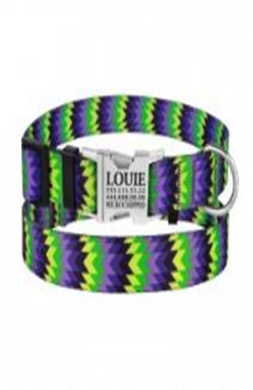 Ошейник, Размер L, Обхват шеи 35-45 см, Ширина 2,5 см. (Bronzedog) в Амуниция для собак.