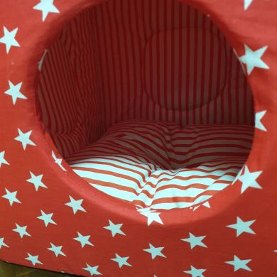 Спальное место, домик для собак и кошек КУБ 45 × 45× 45 см (Lucky Choice) в Домики, Будки, Лежаки.