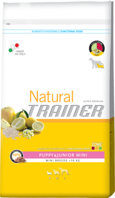 Trainer (Трейнер) Natural Puppy&Junior Mini - корм для щенков мелких пород с курицей и индейкой 0,8 кг (Trainer) в Сухой корм для собак.