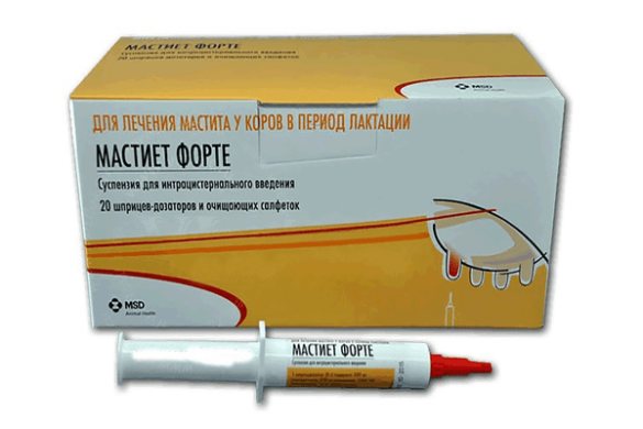 Мастієт Форте (MSD Animal Health (Intervet)) в Антимікробні препарати (Антибіотики).