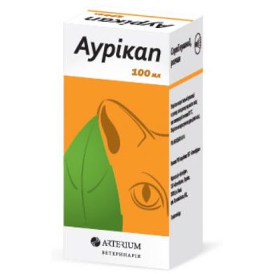 Аурікап 100 мл (Arterium) в Ветпрепарати для очей і вух.