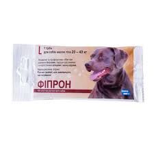 Фипрон 100 спот он для собак 20-40 кг (L), 2,68 мл (Bioveta) в Капли на холку (spot-on).