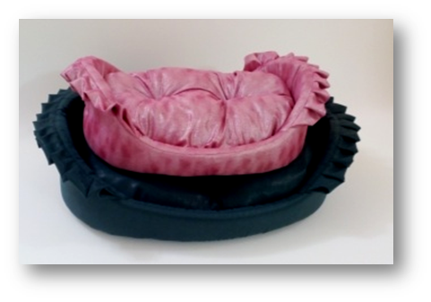 Лежанка "Люлька" №1, 55х44х18, серія ЛЮКС () в Будиночки, Будки, Лежаки.