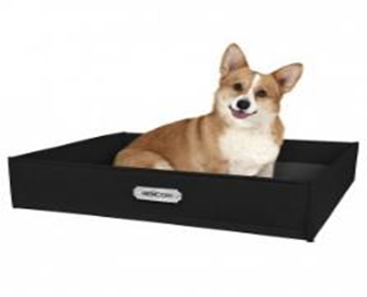 Лежанка BronzeDog Прямокутна Чорна Розмір XL 54*72*14 см Лежанка BronzeDog Прямокутна Чорна Розмір XL 54*72*14 см (Bronzedog) в Будиночки, Будки, Лежаки.