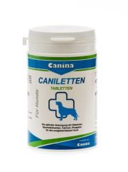 Канилеттен  - витамины и минералы для укрепление костей, зубов и мышц собак Caniletten  (Canina) в Витамины и пищевые добавки.