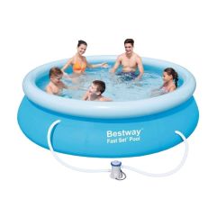 Дитячий надувний басейн Bestway 57270 (305х76, карт. Фільтр)