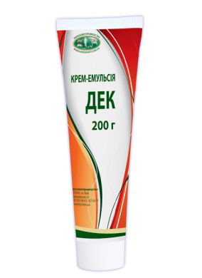 Крем-эмульсия ДЕК 200 гр () в Спреи, мази, гели, масла.