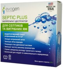 Септик для выгребных ям Септик Плюс  Evogen Septic Plus 60г () в Средства для дезинсекции и дератизации.