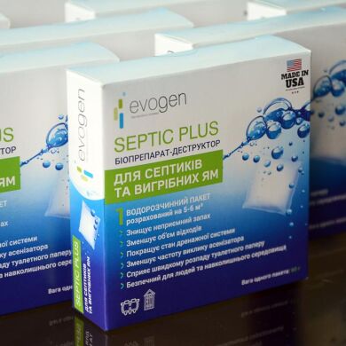 Септик для выгребных ям Септик Плюс  Evogen Septic Plus 60г () в Средства для дезинсекции и дератизации.