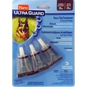 Hartz Ultra Guard 3 в 1 Капли для собак от блох и клещей от 28 кг (Hartz) в Капли на холку (spot-on).