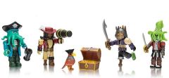 Игровая коллекционная фигурка Jazwares Roblox Mix & Match Set Pirate Showdown, набор 4 шт.