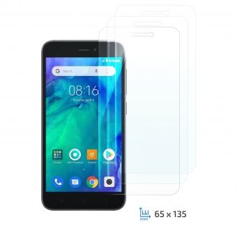 Комплект 3 в 1 захисне скло 2E для Xiaomi Redmi GO, 2.5D, Clear