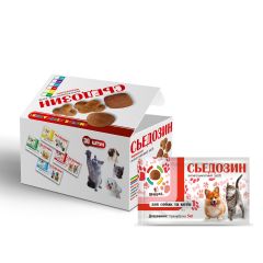 Сьєдозин для котів і собак 5кг (івермексин ,ангельминтик) (Круг) в Антигельмінтики.