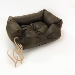 Спальное место для котов и собак, Диван "Бант" №1 (со съёмной подушкой), 42х35х22 () в Домики, Будки, Лежаки.