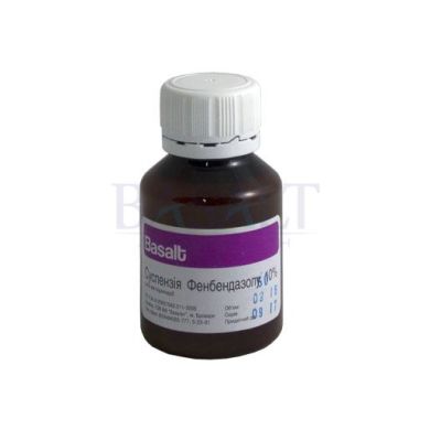 Суспензия фенбендазол 10% 50 мл Базальт (Базальт) в Антигельминтики.