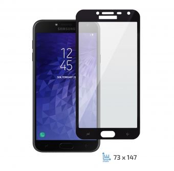 Захисне скло 2E Samsung Galaxy J4 2018 (2.5D FG) [Black border]