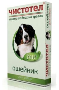 Чистотіл біонашийник від бліх для собак 65 см (Екопром) в Нашийники.