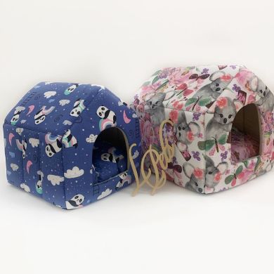 Спальне місце, будиночок для собак та кішок Будка 1 Люкс 34х32х31 см (Lucky Choice) в Будиночки, Будки, Лежаки.