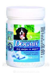 Вітаміни Догмікс для шкіри, шерсті 100 таблеток (Продукт) в Вітаміни та харчові добавки.