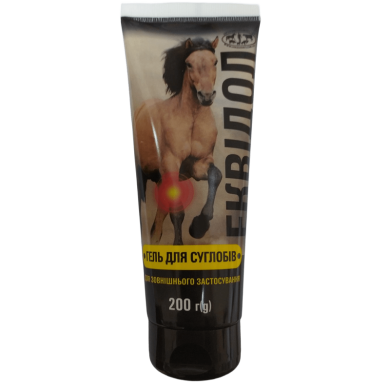 Эквидол гель для суставов, 200 мл (Укрзооветпромпостач) в Спреи, мази, гели, масла.